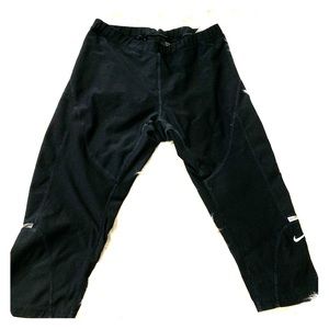 Nike fit dry black capris workout pants